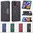 Coque Portefeuille Livre Cuir Etui Clapet B01F pour Samsung Galaxy A21s Petit