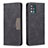 Coque Portefeuille Livre Cuir Etui Clapet B01F pour Samsung Galaxy A51 4G Noir