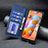 Coque Portefeuille Livre Cuir Etui Clapet B01F pour Samsung Galaxy M11 Petit