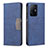 Coque Portefeuille Livre Cuir Etui Clapet B01F pour Xiaomi Mi 11T Pro 5G Bleu