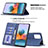 Coque Portefeuille Livre Cuir Etui Clapet B01F pour Xiaomi Redmi Note 10 Pro 4G Petit