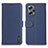 Coque Portefeuille Livre Cuir Etui Clapet B01H pour Xiaomi Poco X4 GT 5G Bleu