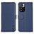Coque Portefeuille Livre Cuir Etui Clapet B01H pour Xiaomi Poco X4 NFC Bleu