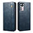 Coque Portefeuille Livre Cuir Etui Clapet B01S pour Xiaomi Mi 12S 5G Bleu