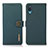 Coque Portefeuille Livre Cuir Etui Clapet B02H pour Samsung Galaxy A02 Vert