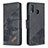 Coque Portefeuille Livre Cuir Etui Clapet B03F pour Samsung Galaxy M10S Noir