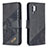 Coque Portefeuille Livre Cuir Etui Clapet B03F pour Samsung Galaxy Note 10 Plus 5G Noir
