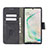 Coque Portefeuille Livre Cuir Etui Clapet B03F pour Samsung Galaxy Note 10 Plus 5G Petit