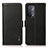 Coque Portefeuille Livre Cuir Etui Clapet B03H pour Oppo A54 5G Noir Petit