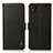 Coque Portefeuille Livre Cuir Etui Clapet B03H pour Xiaomi Redmi 9C NFC Noir Petit