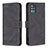 Coque Portefeuille Livre Cuir Etui Clapet B05F pour Samsung Galaxy M40S Noir Petit