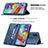 Coque Portefeuille Livre Cuir Etui Clapet B05F pour Samsung Galaxy M40S Petit
