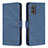 Coque Portefeuille Livre Cuir Etui Clapet B05F pour Samsung Galaxy S20 5G Bleu