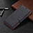 Coque Portefeuille Livre Cuir Etui Clapet B05F pour Samsung Galaxy S23 Plus 5G Noir