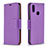 Coque Portefeuille Livre Cuir Etui Clapet B06F pour Samsung Galaxy A10s Violet