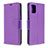 Coque Portefeuille Livre Cuir Etui Clapet B06F pour Samsung Galaxy M40S Violet