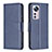 Coque Portefeuille Livre Cuir Etui Clapet B06F pour Xiaomi Mi 12X 5G Bleu