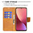 Coque Portefeuille Livre Cuir Etui Clapet B06F pour Xiaomi Mi 12X 5G Petit