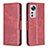 Coque Portefeuille Livre Cuir Etui Clapet B06F pour Xiaomi Mi 12X 5G Rouge