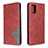 Coque Portefeuille Livre Cuir Etui Clapet B07F pour Samsung Galaxy A71 4G A715 Rouge