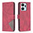 Coque Portefeuille Livre Cuir Etui Clapet B08F pour Huawei Honor X7a Rouge