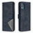 Coque Portefeuille Livre Cuir Etui Clapet B08F pour Samsung Galaxy M40S Noir Petit