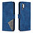Coque Portefeuille Livre Cuir Etui Clapet B08F pour Samsung Galaxy Note 10 Plus 5G Bleu
