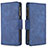 Coque Portefeuille Livre Cuir Etui Clapet B09F pour Samsung Galaxy M40S Bleu