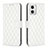Coque Portefeuille Livre Cuir Etui Clapet B11F pour Motorola Moto G73 5G Blanc