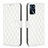 Coque Portefeuille Livre Cuir Etui Clapet B11F pour Oppo A16 Blanc