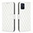 Coque Portefeuille Livre Cuir Etui Clapet B11F pour Samsung Galaxy A51 4G Blanc Petit