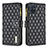 Coque Portefeuille Livre Cuir Etui Clapet B12F pour Samsung Galaxy M40S Noir Petit