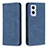 Coque Portefeuille Livre Cuir Etui Clapet B15F pour OnePlus Nord N20 5G Bleu