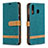 Coque Portefeuille Livre Cuir Etui Clapet B16F pour Samsung Galaxy M30 Petit