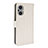 Coque Portefeuille Livre Cuir Etui Clapet BY1 pour OnePlus Nord N20 5G Blanc