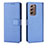 Coque Portefeuille Livre Cuir Etui Clapet BY1 pour Samsung Galaxy Z Fold2 5G Bleu
