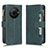 Coque Portefeuille Livre Cuir Etui Clapet BY2 pour Sharp Aquos R8s Pro Vert Petit
