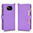 Coque Portefeuille Livre Cuir Etui Clapet BY2 pour Xiaomi Poco X3 NFC Violet