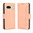 Coque Portefeuille Livre Cuir Etui Clapet BY3 pour Google Pixel 7 5G Rose