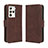 Coque Portefeuille Livre Cuir Etui Clapet BY3 pour HTC U23 5G Marron Petit