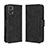Coque Portefeuille Livre Cuir Etui Clapet BY3 pour Motorola Moto E22 Noir