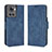 Coque Portefeuille Livre Cuir Etui Clapet BY3 pour OnePlus Ace 5G Bleu Petit