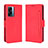 Coque Portefeuille Livre Cuir Etui Clapet BY3 pour Realme Q5i 5G Rouge