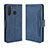 Coque Portefeuille Livre Cuir Etui Clapet BY3 pour Samsung Galaxy A21 Bleu