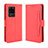Coque Portefeuille Livre Cuir Etui Clapet BY3 pour Samsung Galaxy S20 Ultra Rouge