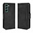 Coque Portefeuille Livre Cuir Etui Clapet BY3 pour Samsung Galaxy S22 5G Noir