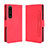 Coque Portefeuille Livre Cuir Etui Clapet BY3 pour Sony Xperia 1 III Rouge