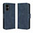 Coque Portefeuille Livre Cuir Etui Clapet BY3 pour Xiaomi Redmi Note 11R 5G Bleu