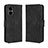 Coque Portefeuille Livre Cuir Etui Clapet BY3 pour Xiaomi Redmi Note 11R 5G Noir
