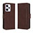 Coque Portefeuille Livre Cuir Etui Clapet BY3 pour Xiaomi Redmi Note 12 Pro 5G Marron